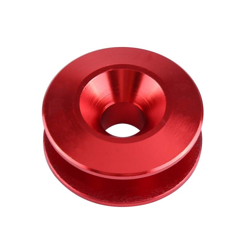 OUHL Bumper Quick Release Fasteners Kit Universal Aluminum Fasteners Clips for Car Bumpers Trunk Fender Hatch Lids (Red) - Image 2